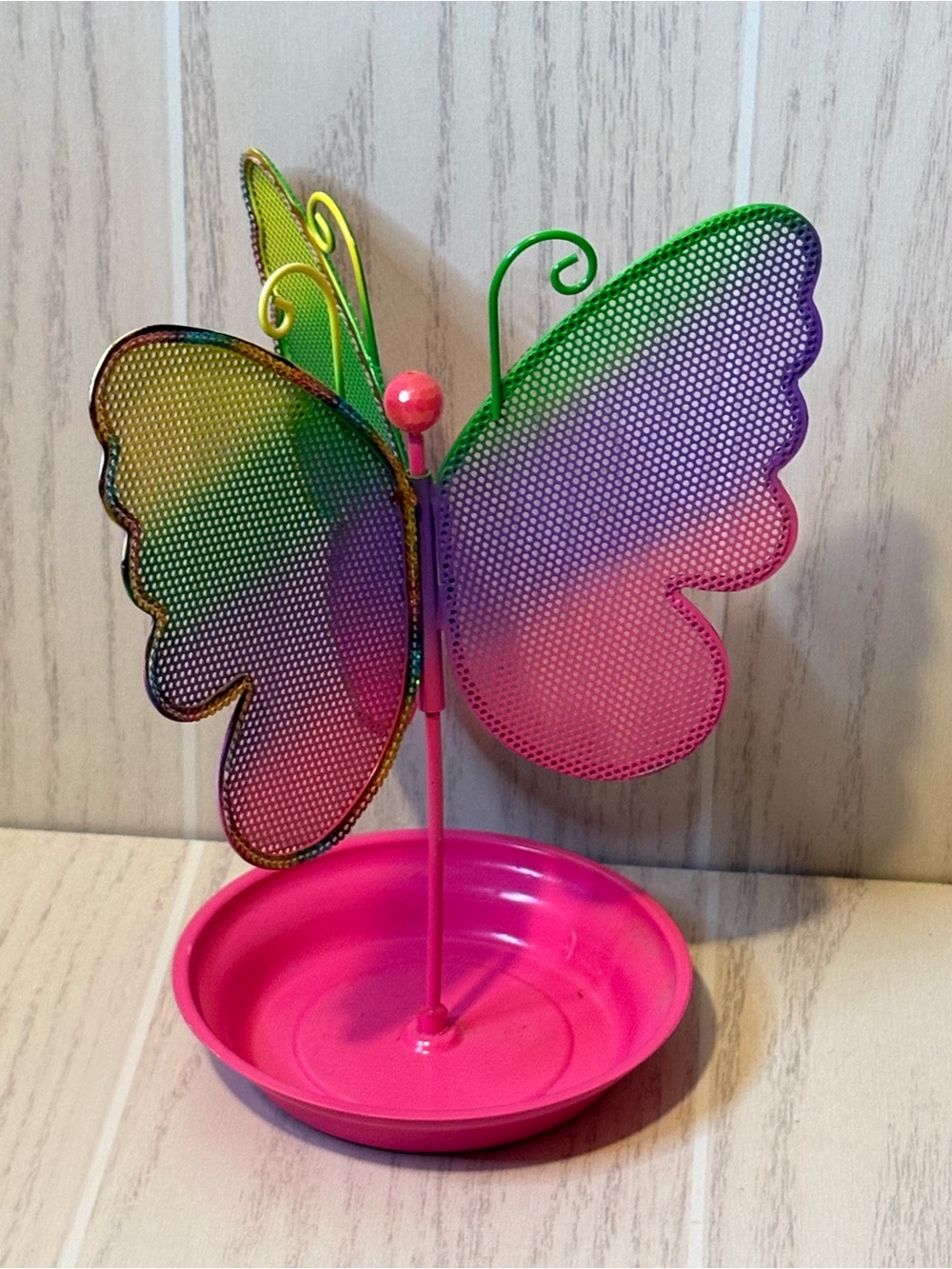 Vintage 90’s Metal Butterfly Earring Holder